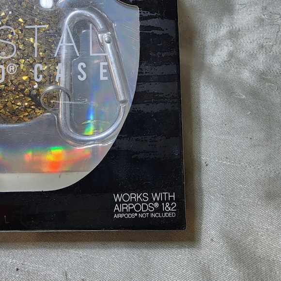 NWT Up-Tech Gold Hard Crystal AirPod Case Airpods Gen 1 & 2 - Picture 3 of 6